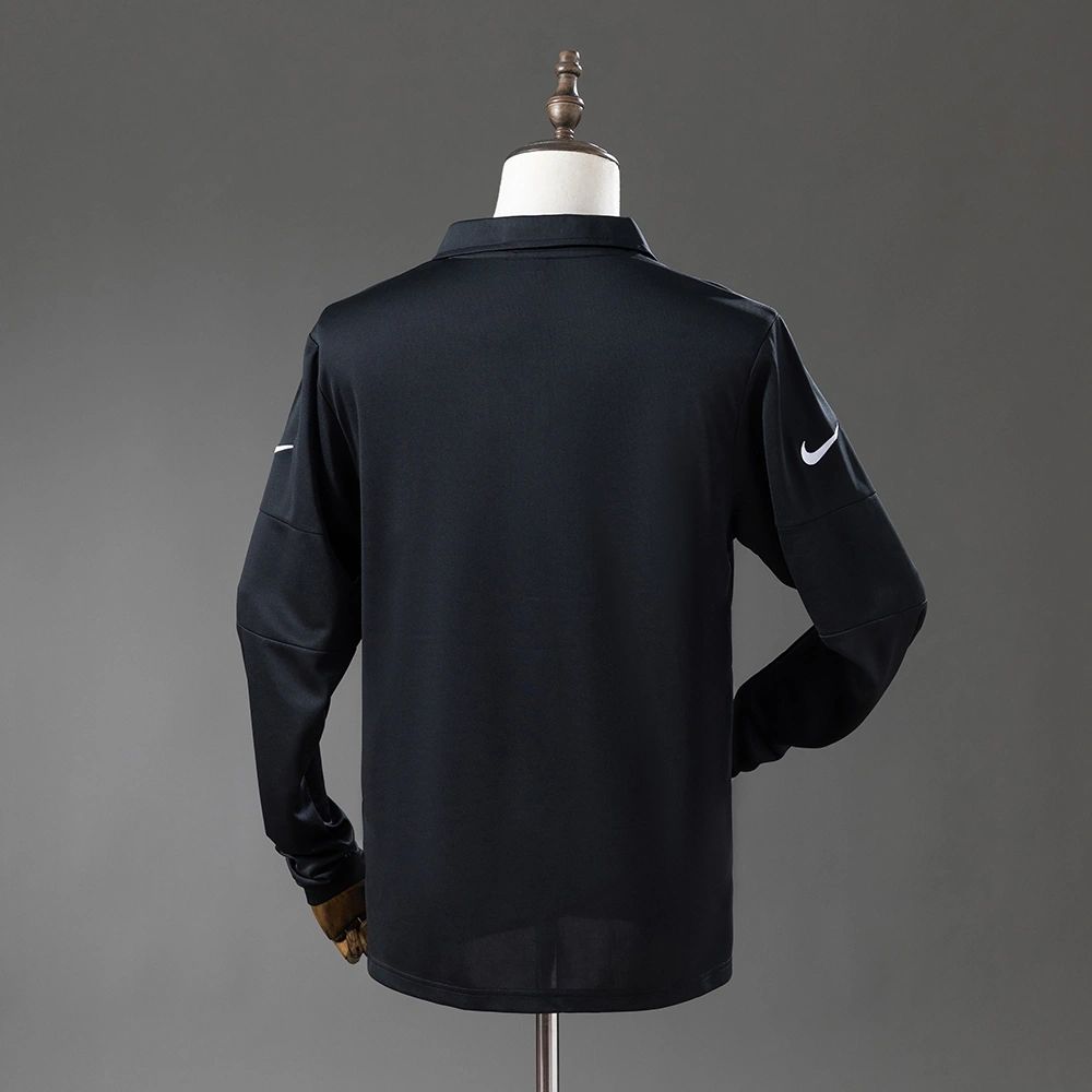 Retro 2004 Brazil Black Special Edition jersey Long Sleeve Fan Version