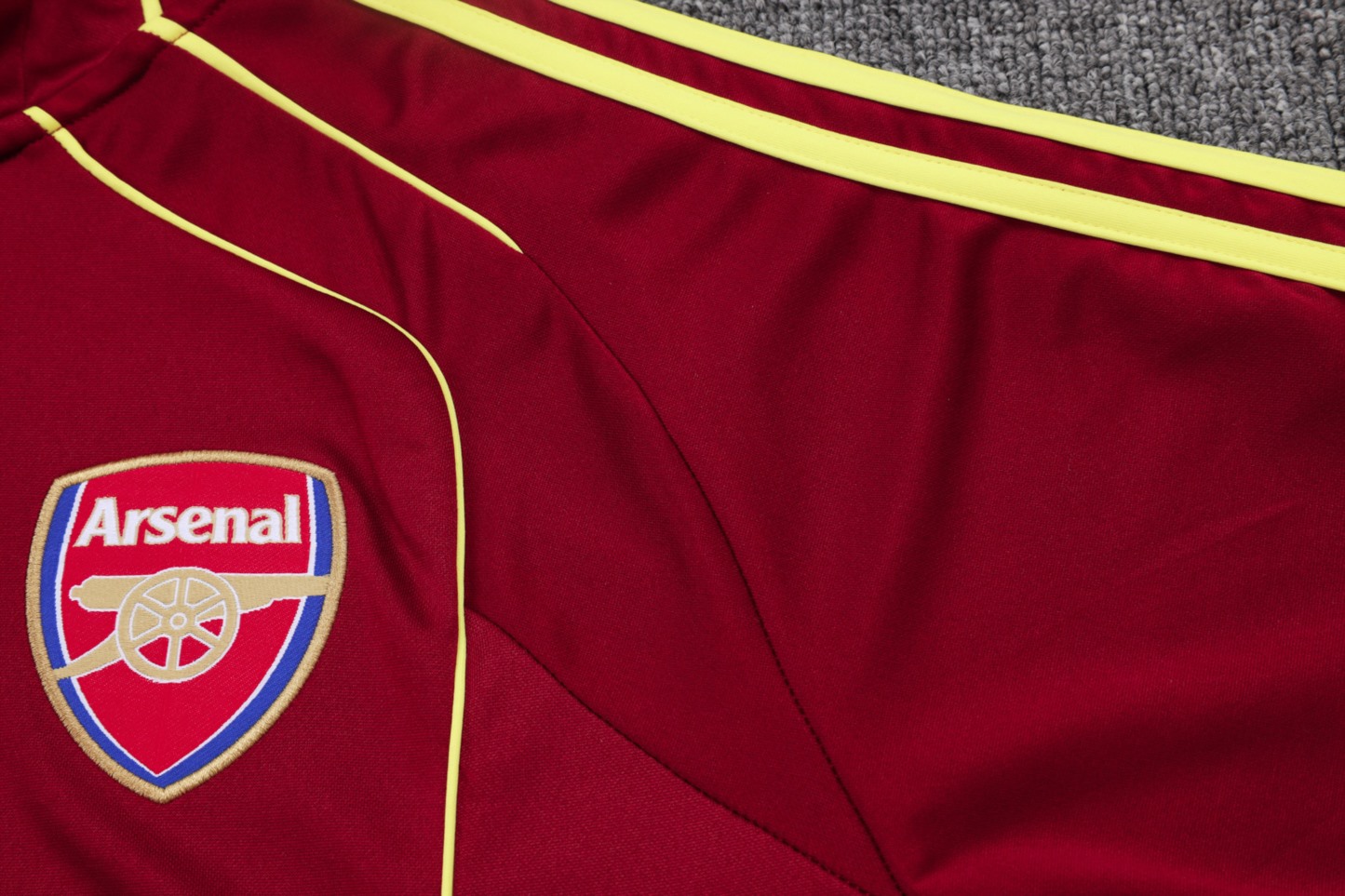 202526 Arsenal red Long-sleeved half-pull training kit Football team kit