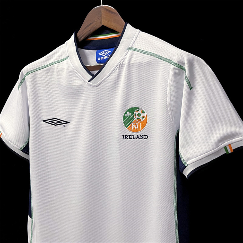 Retro Ireland 2002 Away jersey Fan Version
