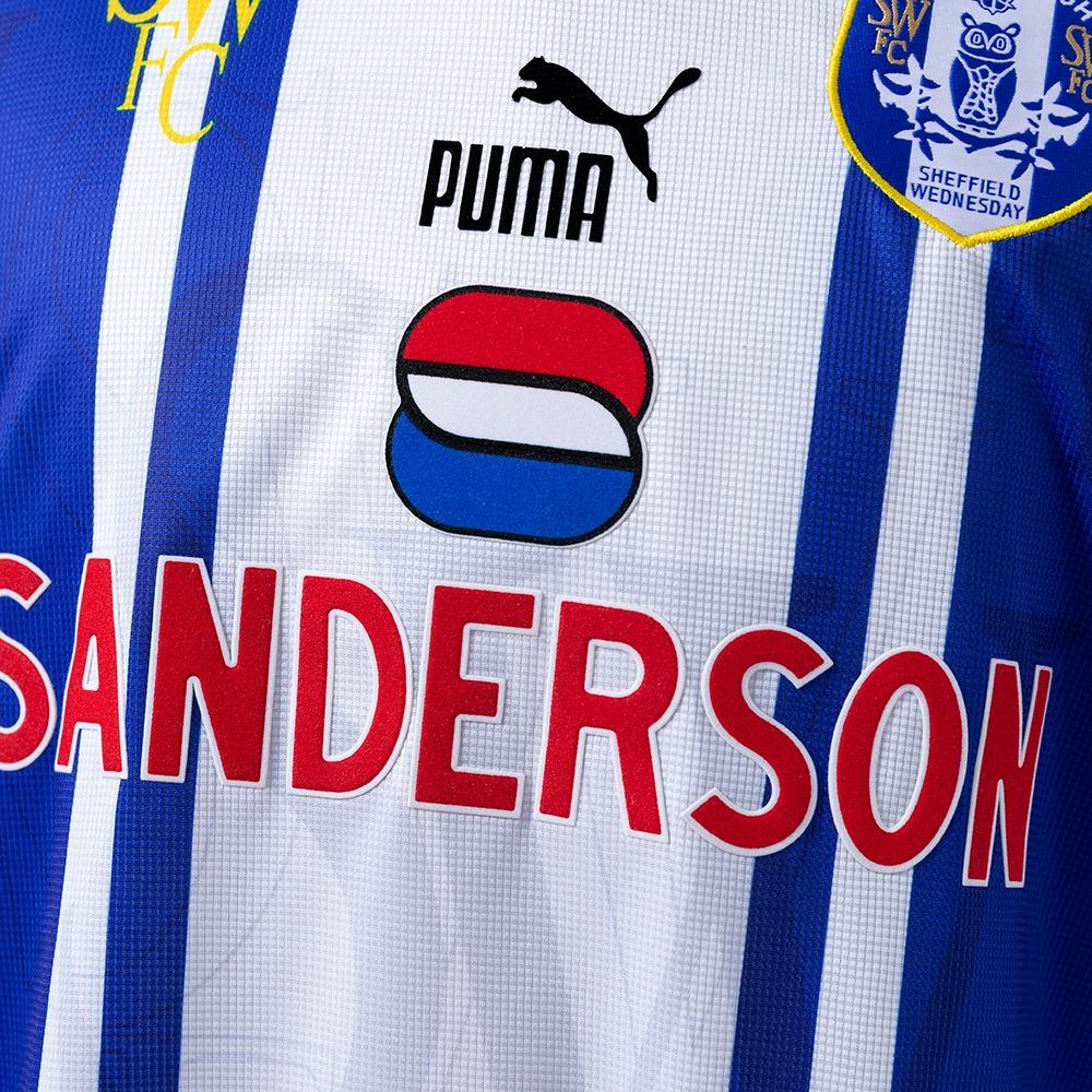 Retro Sheffield Wednesday F.C. 1995/97 Home jersey Fan Version