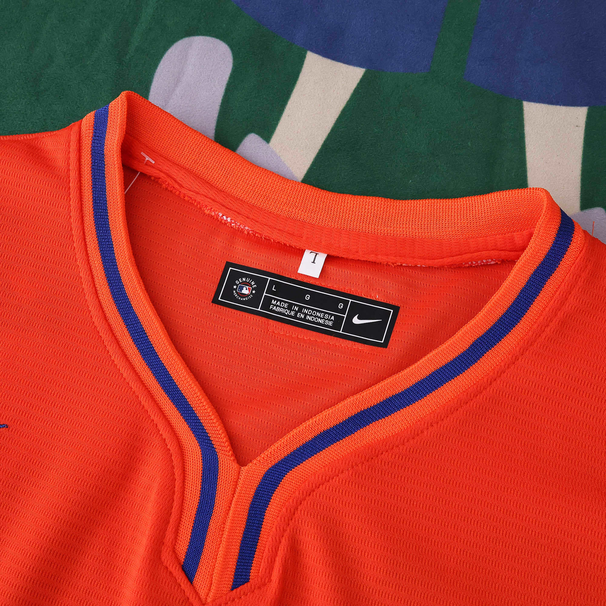 MLB 2025 New York Mets Orange Jersey