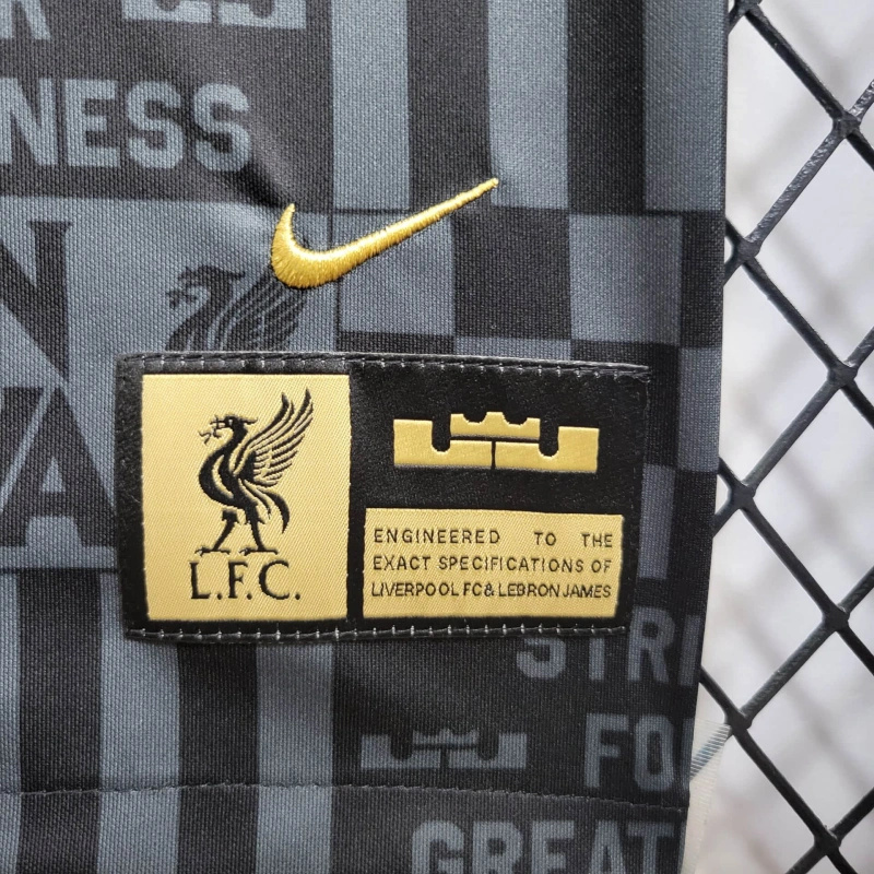 24/25 Liverpool Black Special Edition Jersey Fan Version