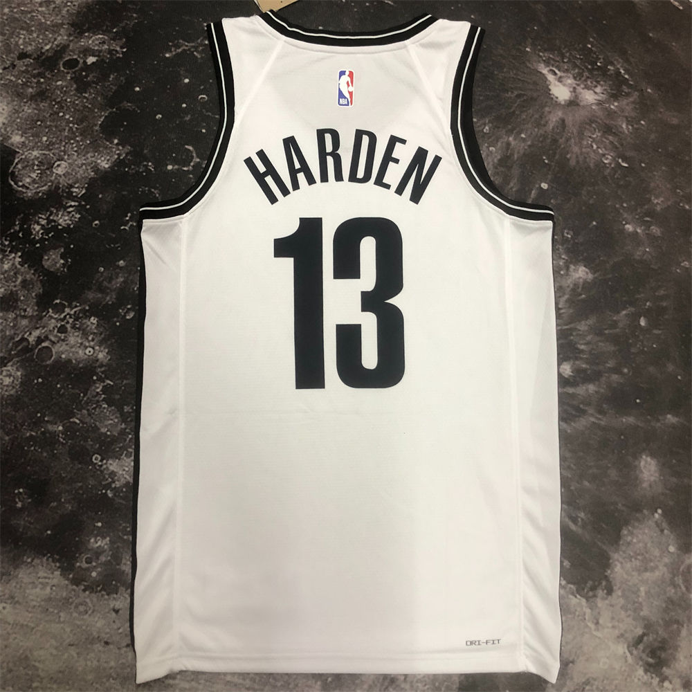 NBA Brooklyn Nets 2022/23 Black Icon Edition Swingman Jersey S-XXL