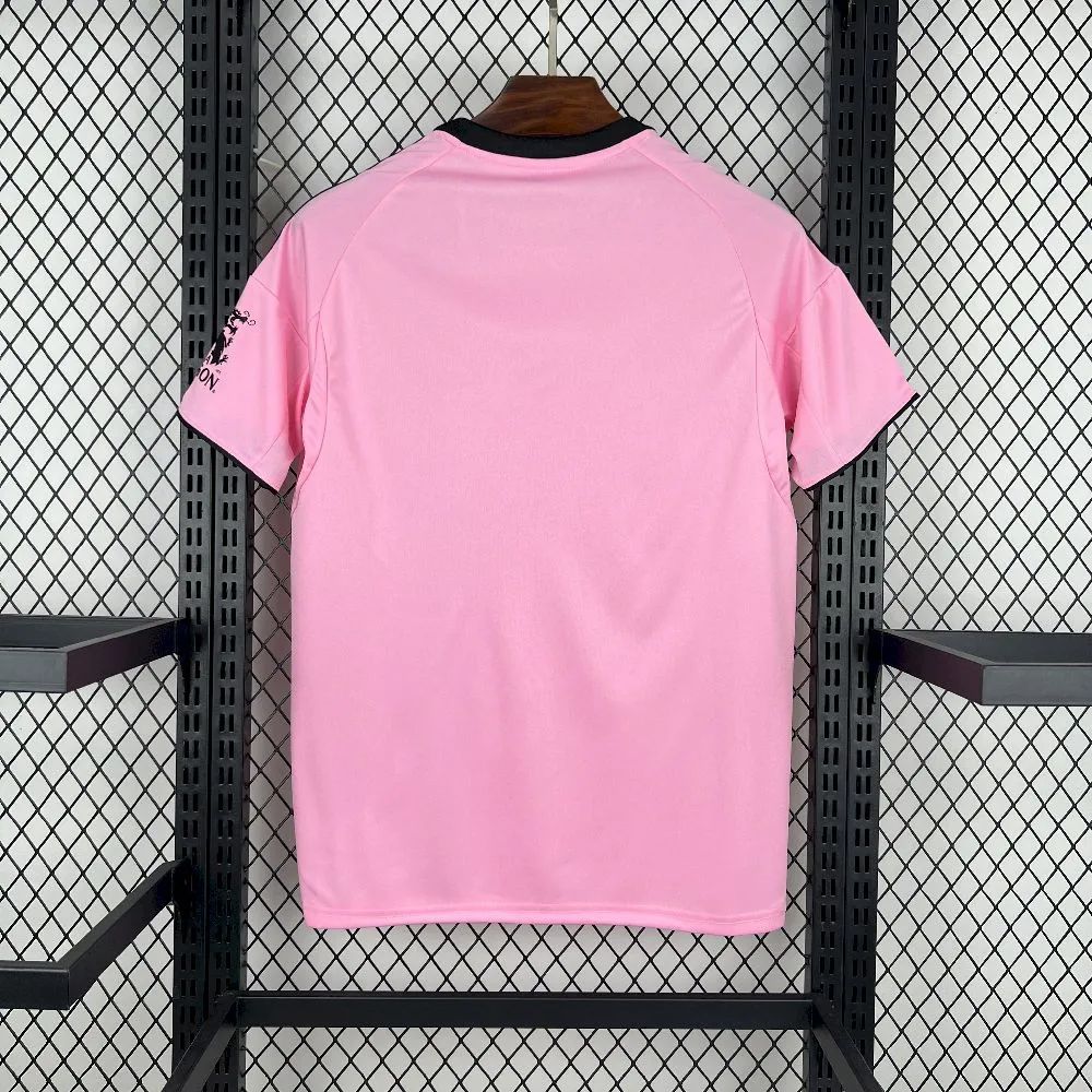2025/26 Leicester City Away Pink Jersey Fan Version