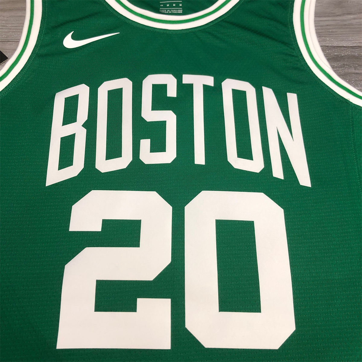 NBA Boston Celtics round neck Retro Green Jersey Allen#20 S-XXL