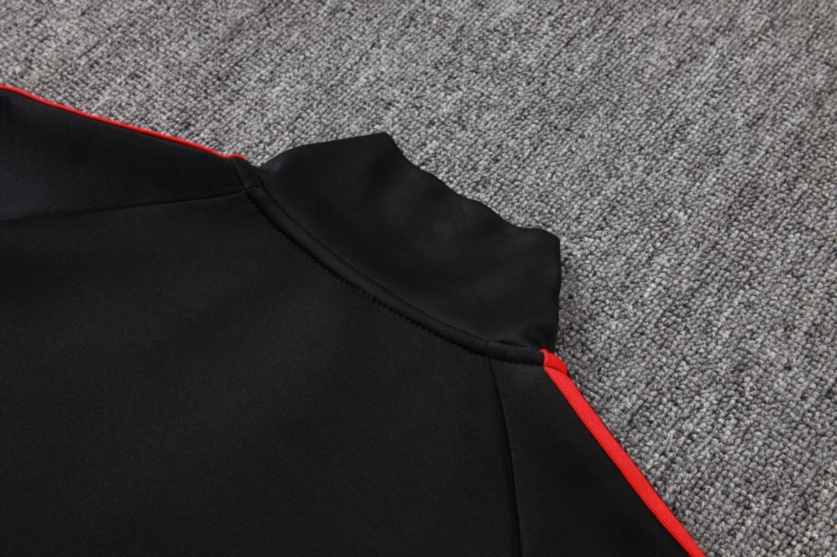 2026 Manchester United Black Jacket Training Suit Set