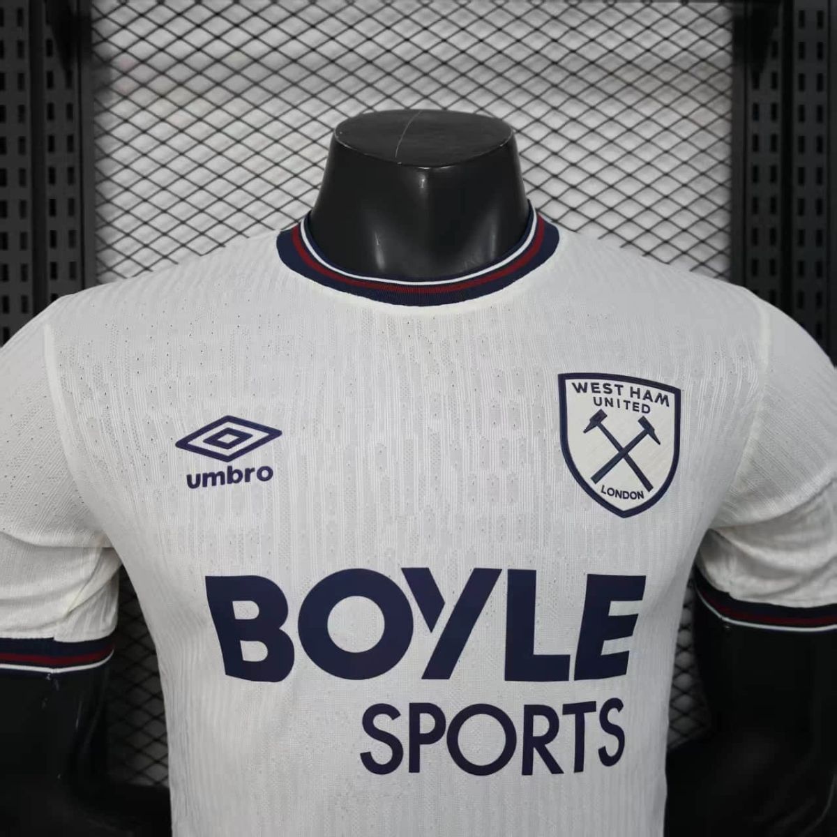 2025/26 West ham United Away Jersey Player Version