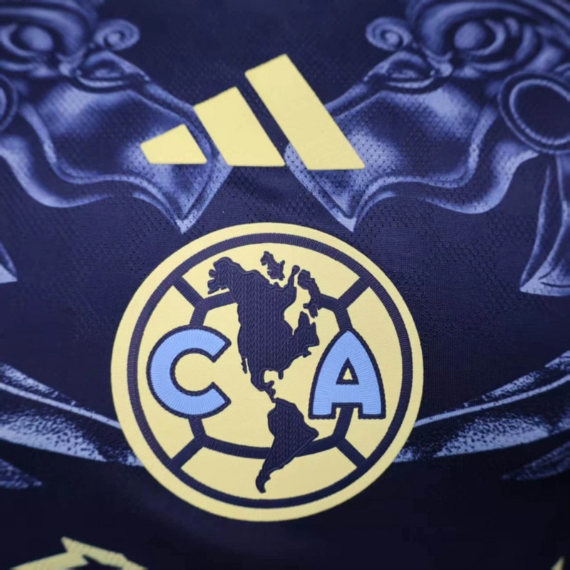 2025/26 Club America Away Long Sleeve Jersey Player Version