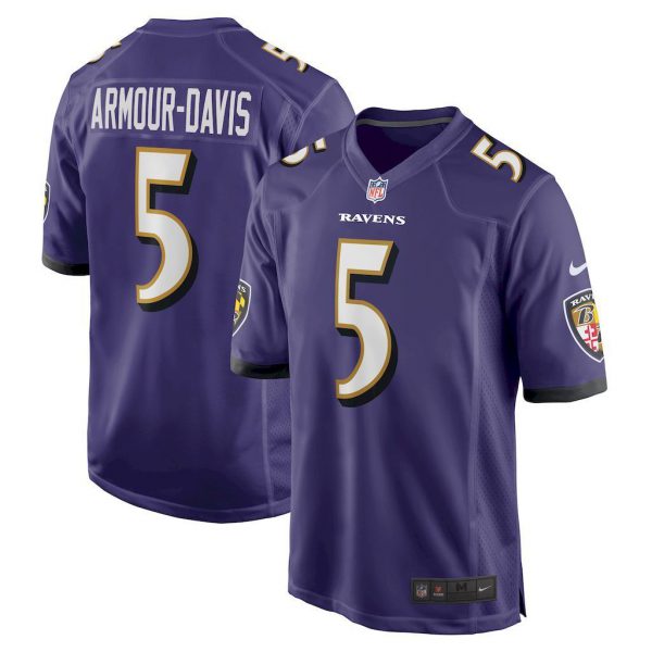NFL Baltimore Ravens Jeysey ARMOUR-DAVIS #5