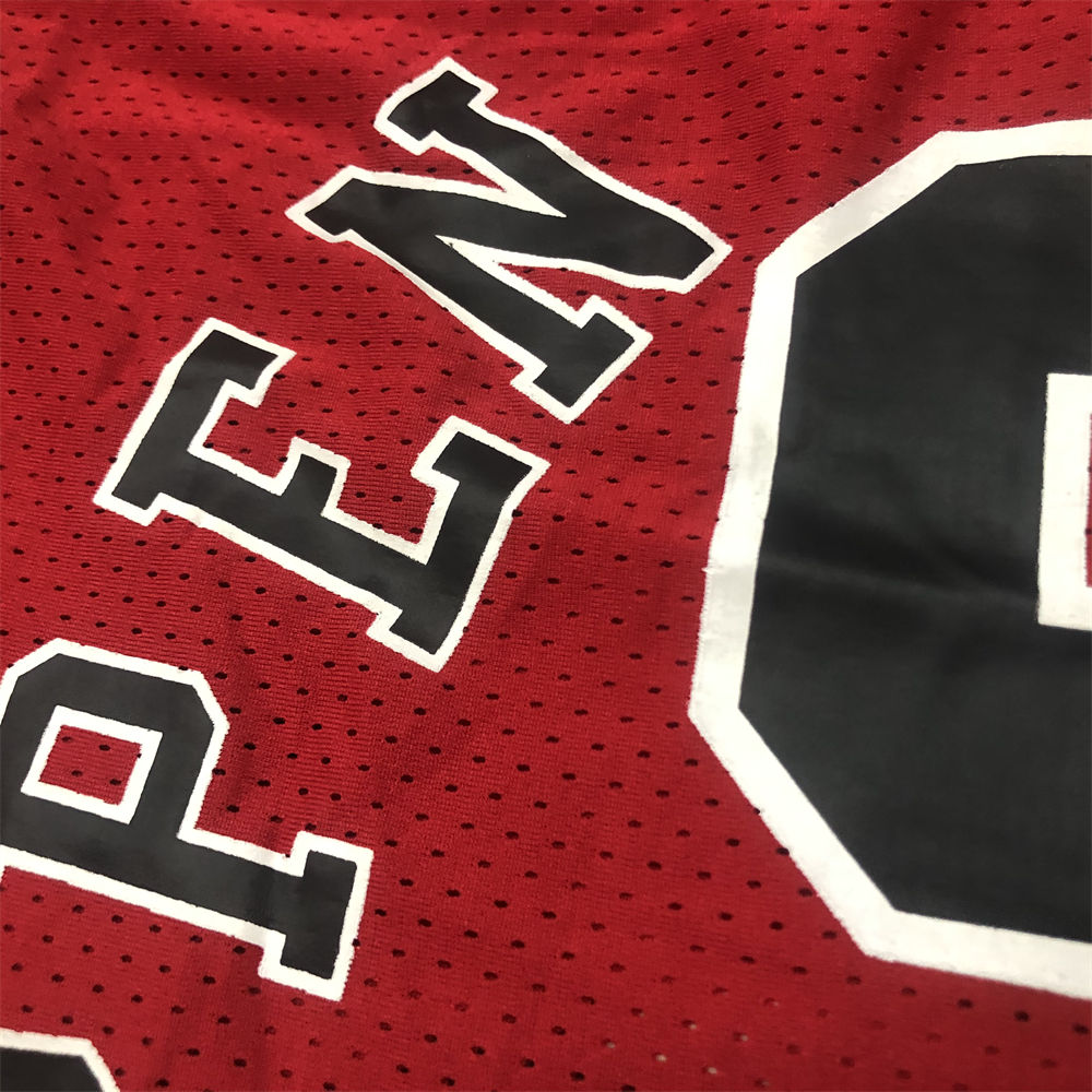 NBA Chicago Bulls Mitchellness Red Jersey PIPPEN#33 S-XXL