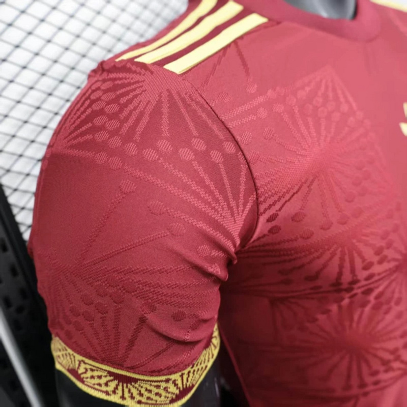 2025/26 Mexico Gold Cup Champion Edition Red jersey Player Version