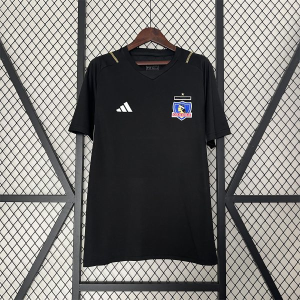 24/25 Colo Colo Training Wear Black Jersey Fan Version