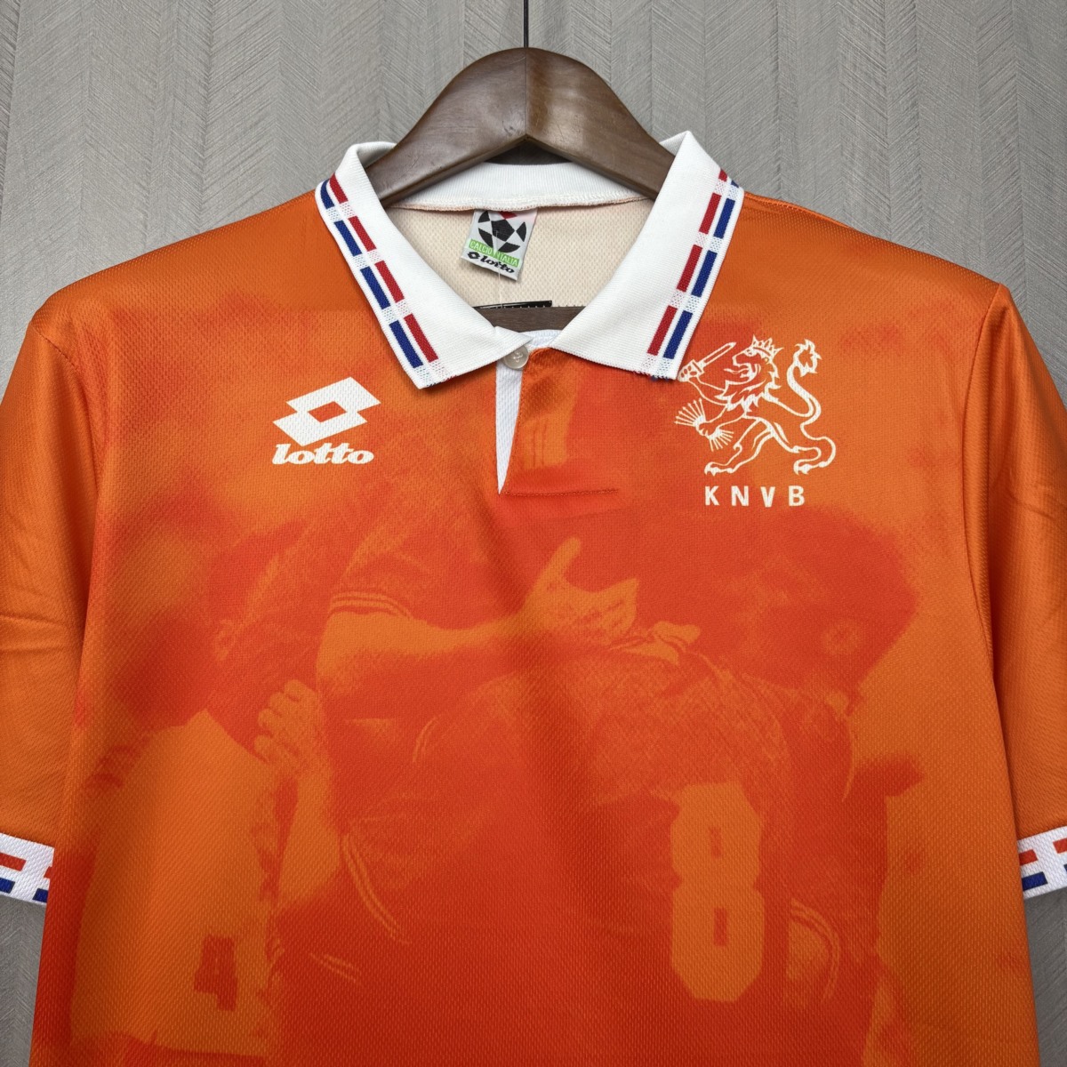 Retro Netherlands 1996 Home Jersey Fan Version