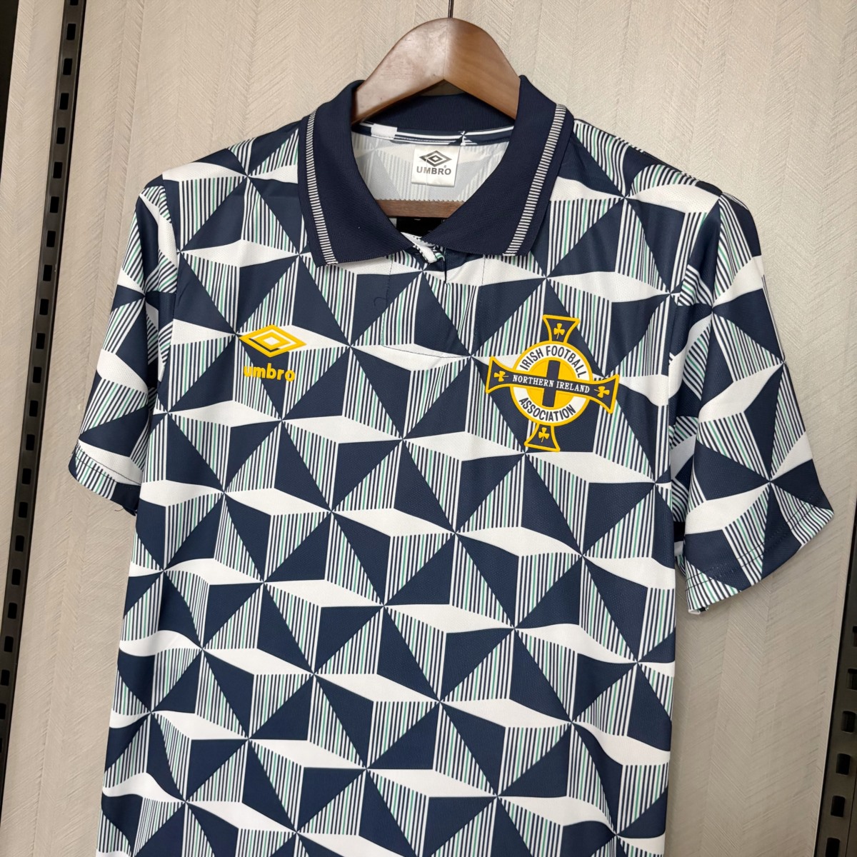 Retro Northern Ireland 1994 Away Jersey Fan Version