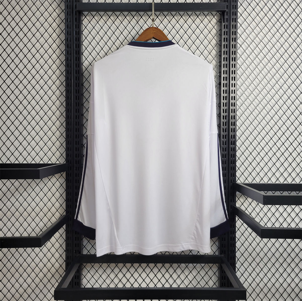Retro Real Madrid 12/13 Long Sleeve Home jersey Fan Version