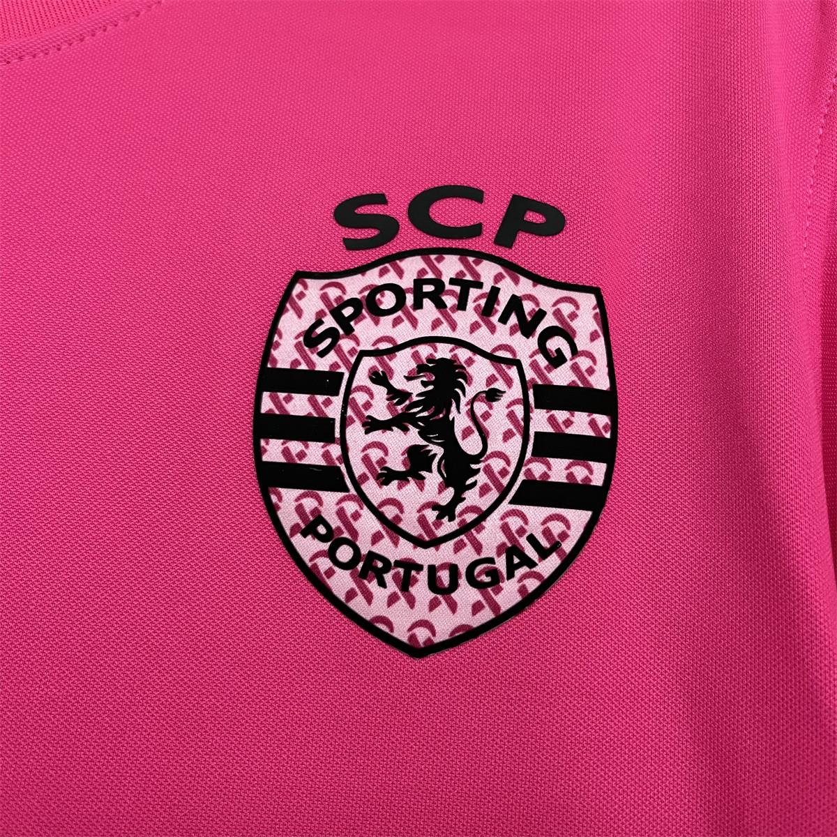 2024/25 Sporting Pink October Jersey Fan Version