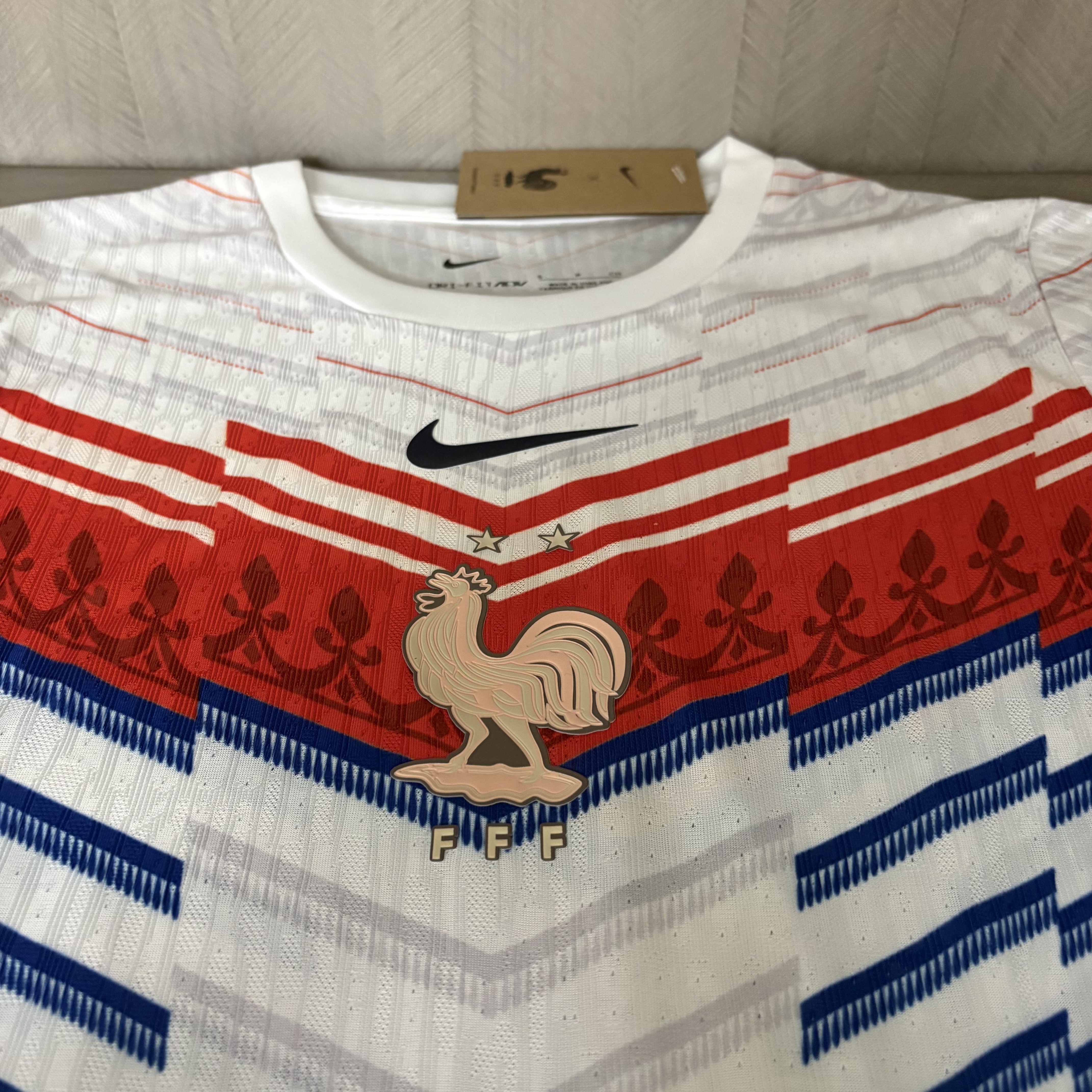 2026 France White Jersey Player Version