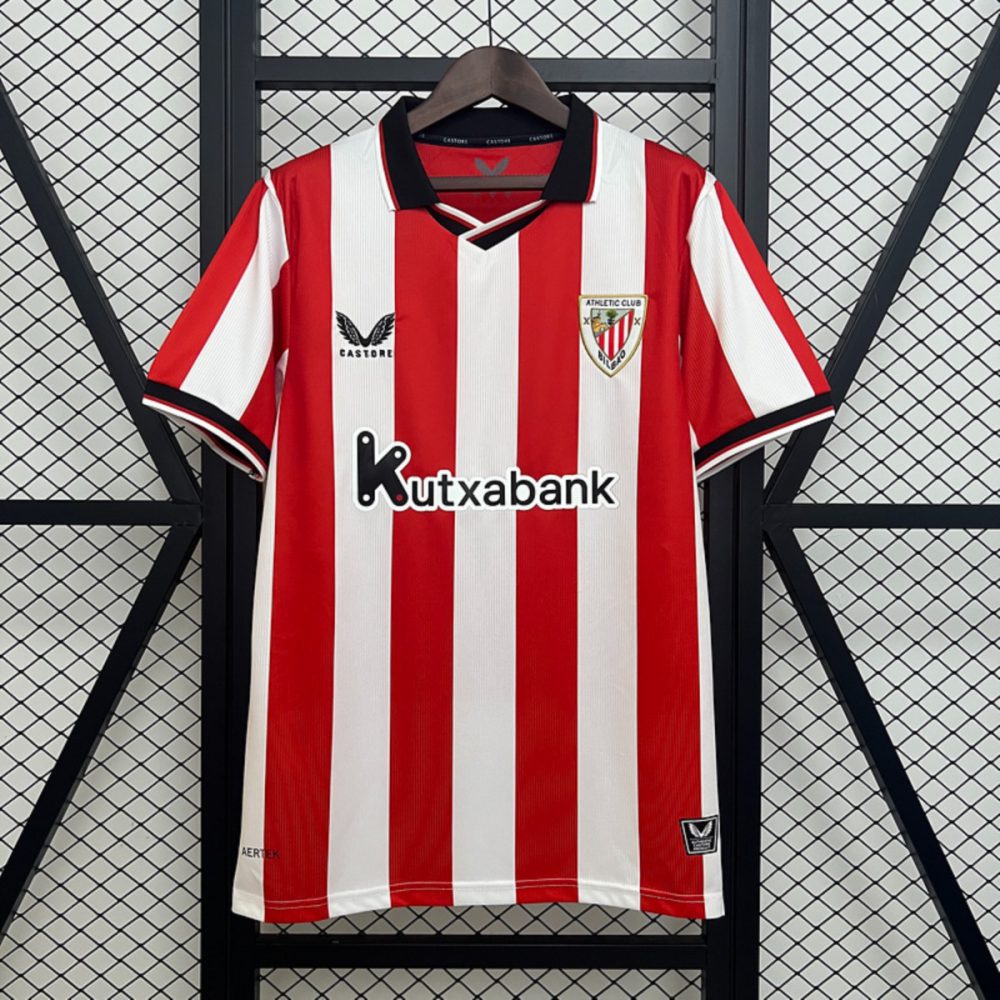 2025/26 Athletic Bilbao Home Jersey Fan Version