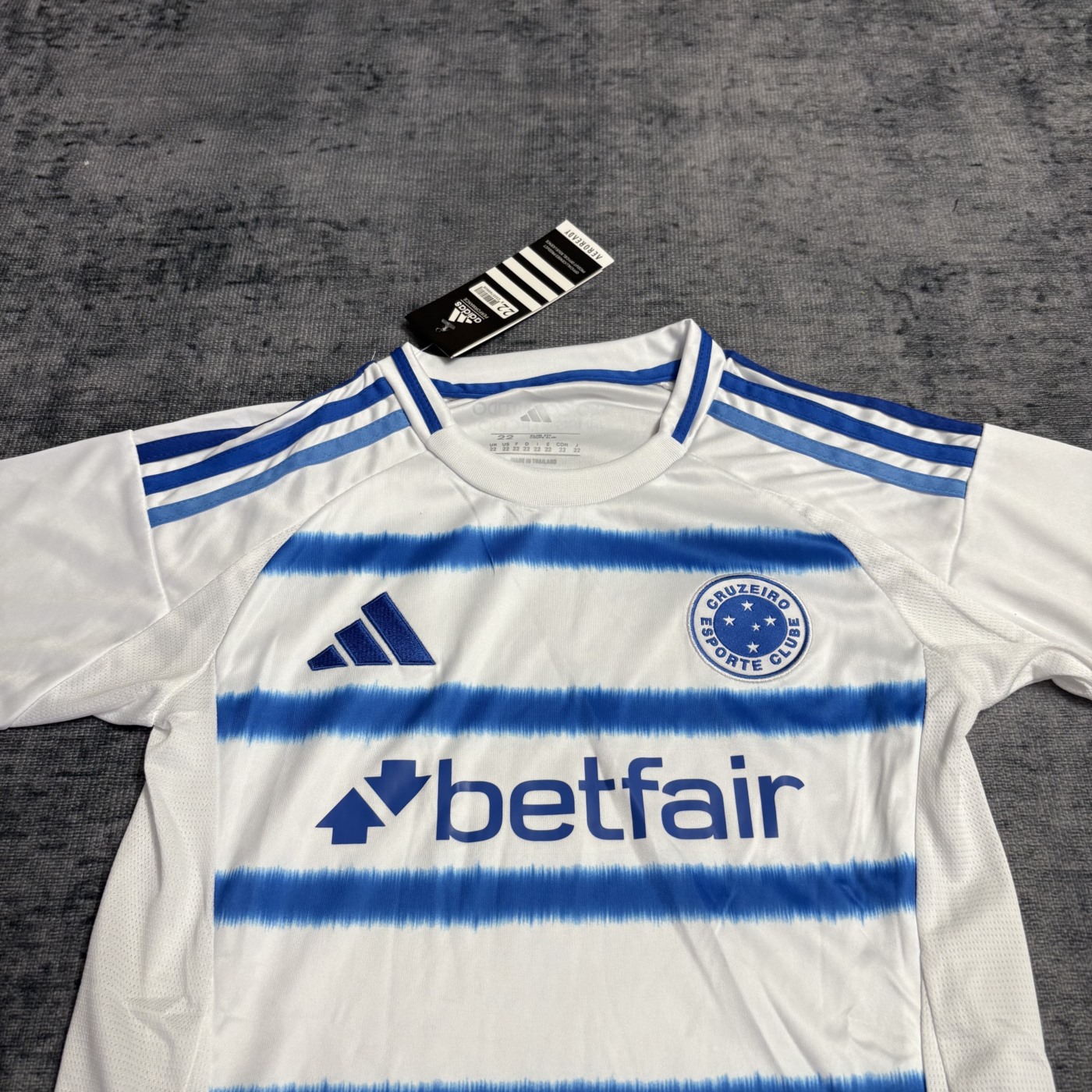 25/26 Cruzeiro Away jersey kids Kits size: 16-28