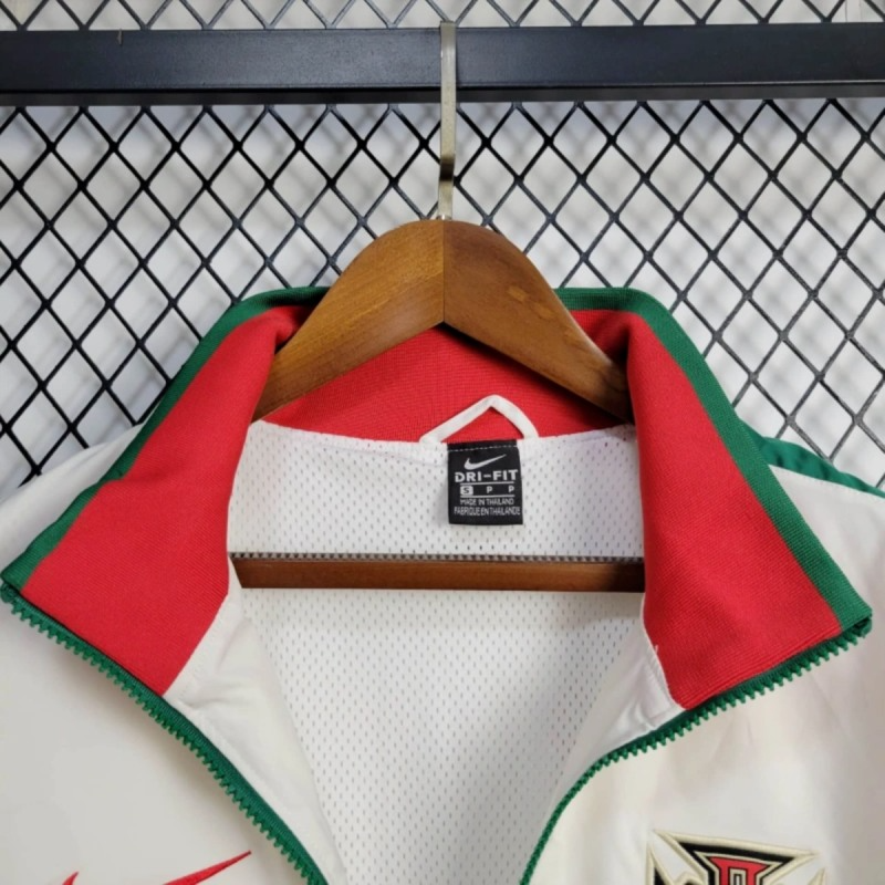 2025 Portugal White Windbreaker Sport Unifom jersey Sport Unifom