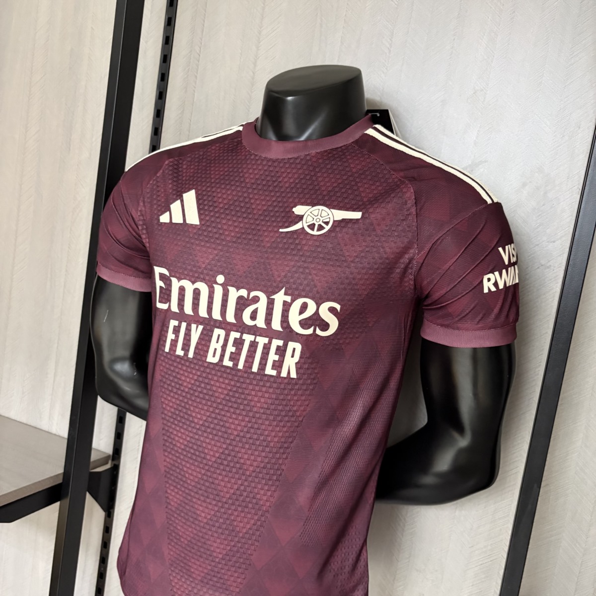 2025/26 Arsenal Concept Wine Red Jersey Player Version