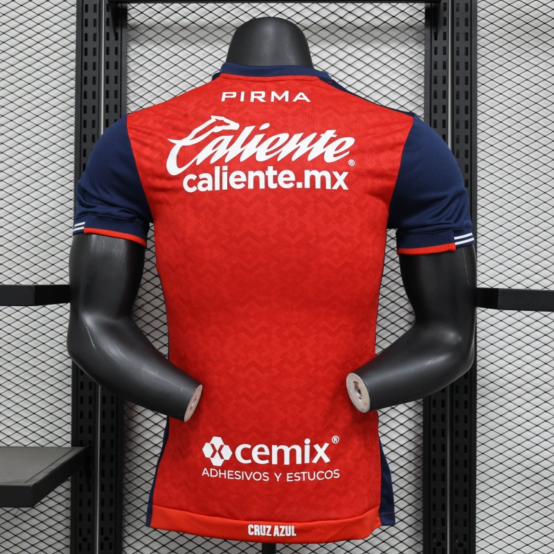 25/26 Cruz Azul de Mexico Special Edition Red jersey Player Version