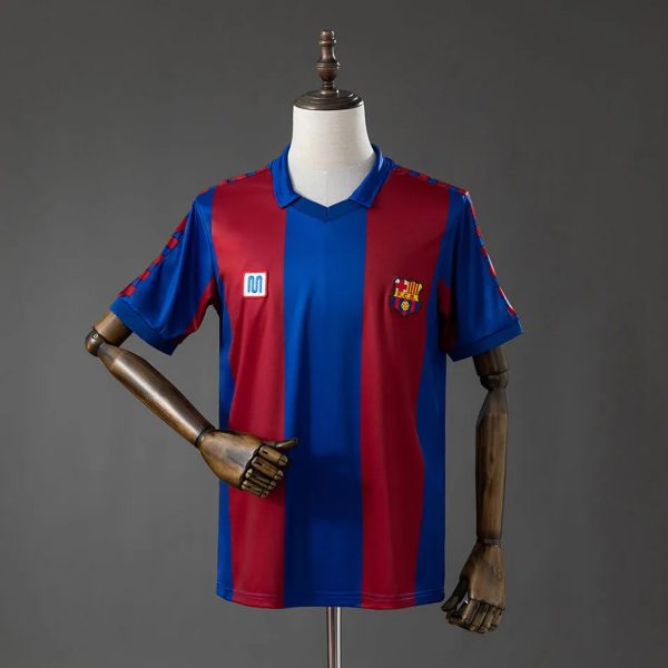 Retro Barcelona 80/82 Home Jersey Fan Version