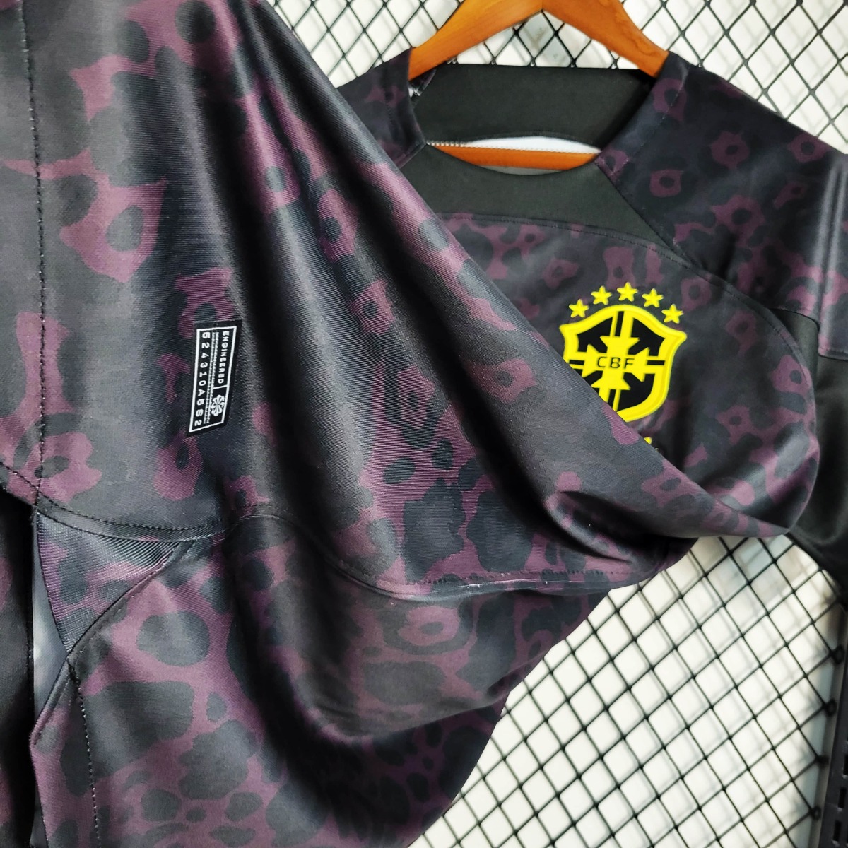 2022/23 Brazil Goalkeeper Black jersey Fan version