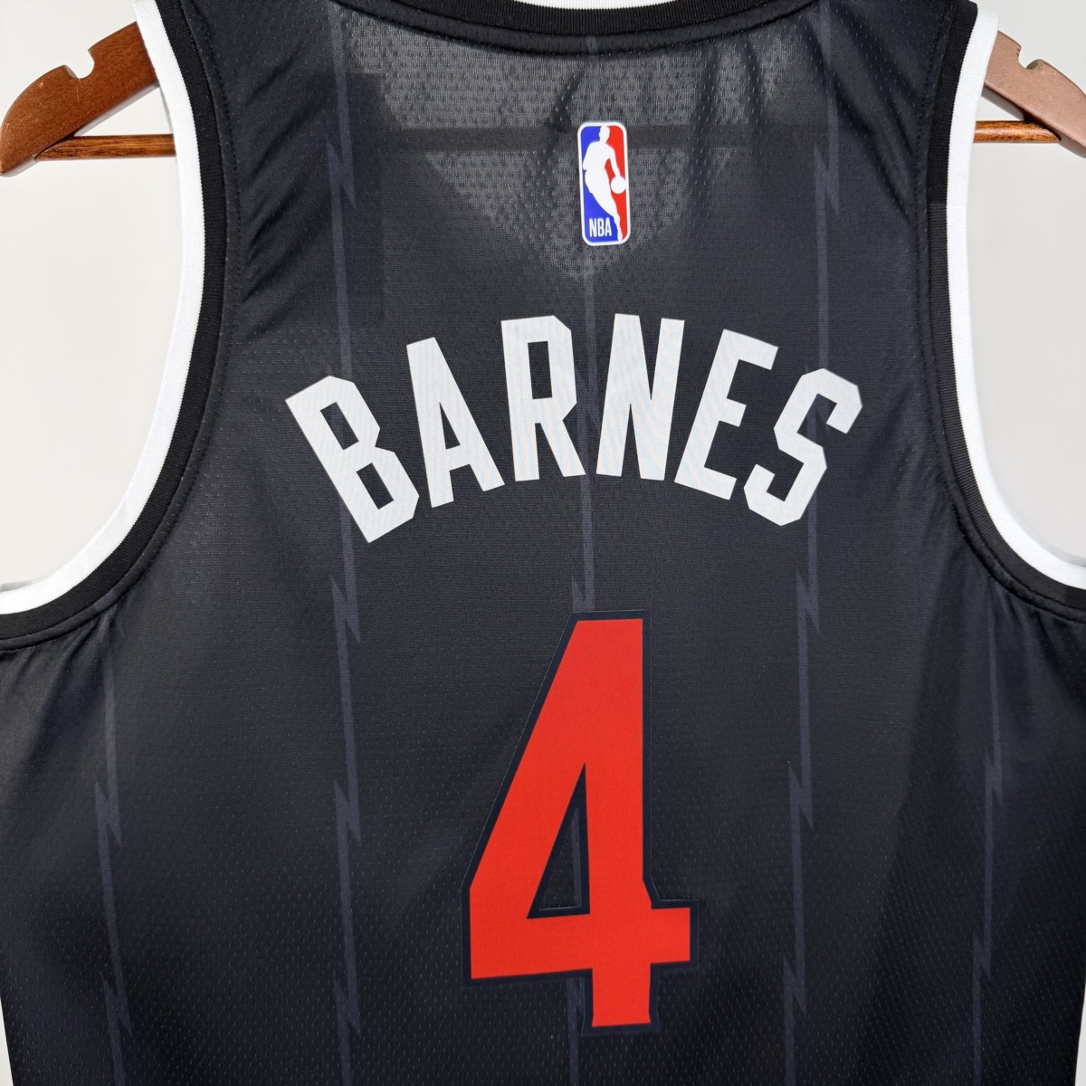 NBA Toronto Raptors 2026 City Edition Black Jersey BARNES#4