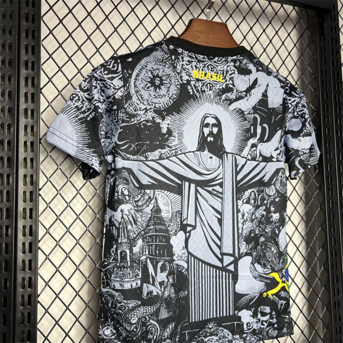 2024/25 Brazil Jesu Special Edition Grey jersey Kid Kits Size 16-28