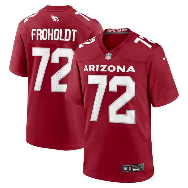 NFL Arizona Cardinals Jeysey FROHOLDT #72