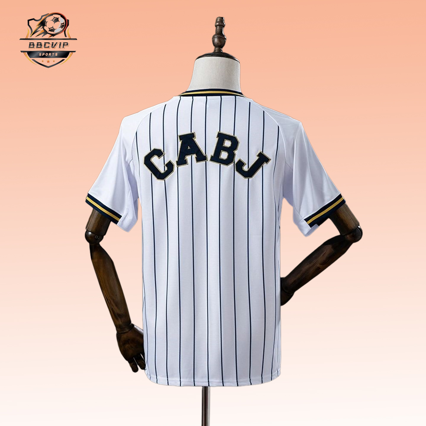 2025/26 Boca Junior US Pack Full-Button Baseball White jersey Fan version
