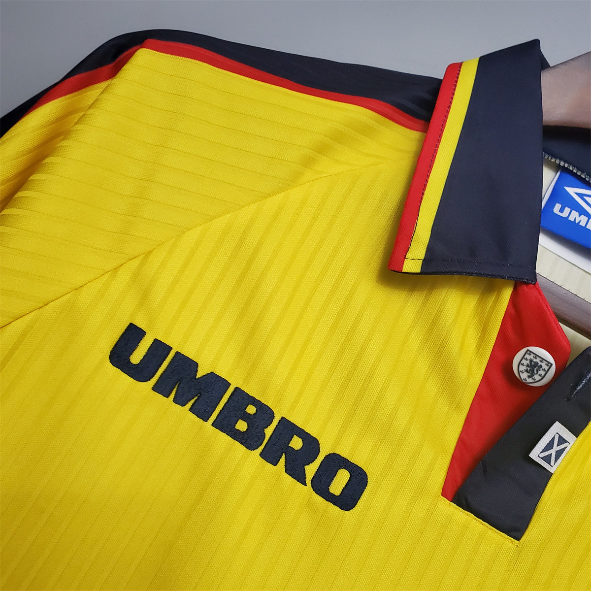 Retro Scotland 96/98 Yellow jersey Fan Version
