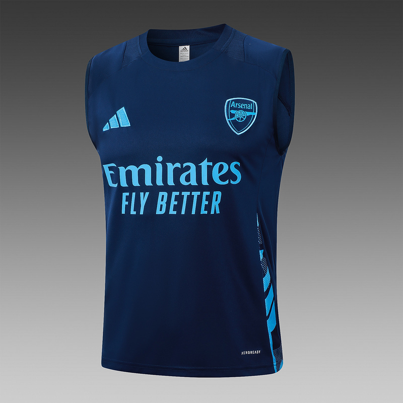 24/25 Arsenal Royal blue Training Set Shirt and Shorts