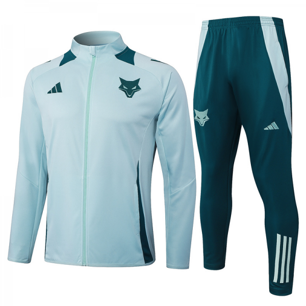 2024/25 Cruzeiro Light blue Jacket Training Suit Set Football Team Shirt Sports Fashion