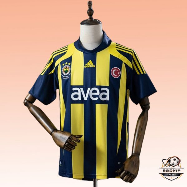 Retro 2007/08 Fenerbahce Home jersey Fan Version