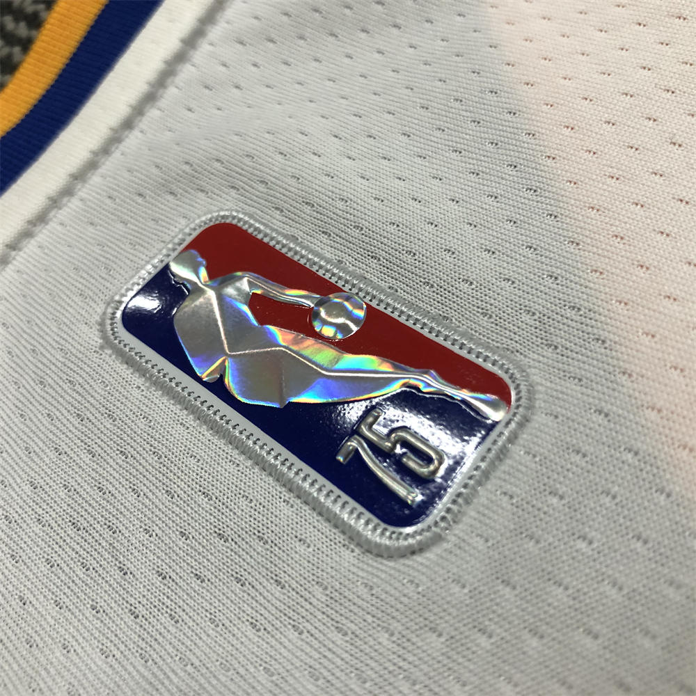 NBA Golden State Warriors V-Neck White Jersey WISEMAN#33 S-XXL