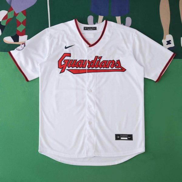 MLB 2025 Cleveland Guardians White Jersey RAMIREZ #11