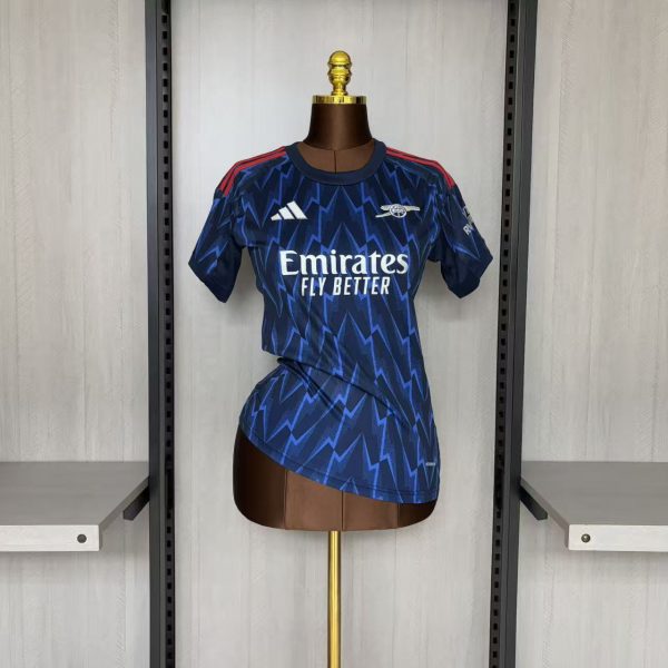 2025/26 Arsenal Away Blue Women's Jersey Fan Version
