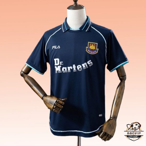 Retro West Ham United 99/01 Third away jersey Fan Version