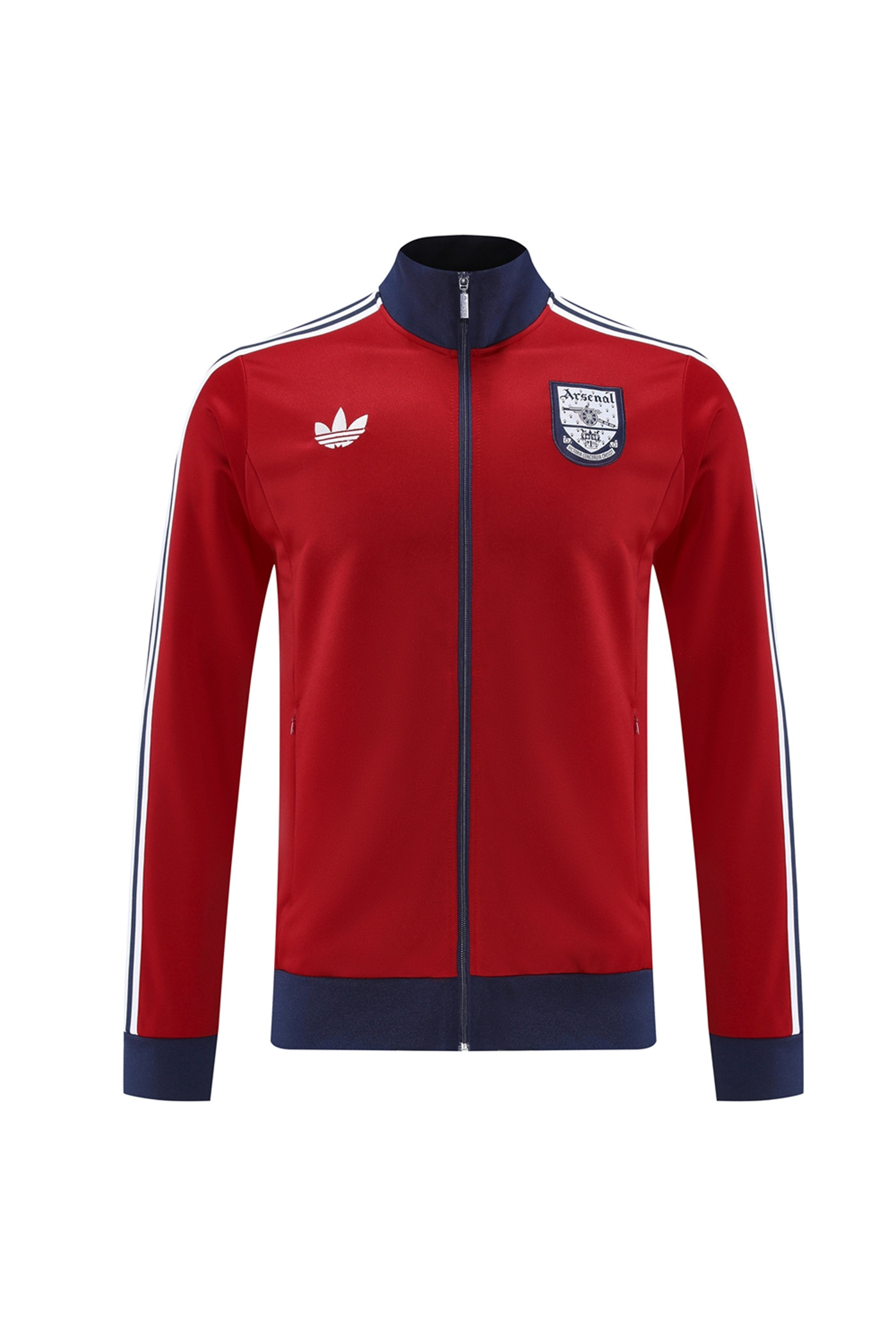2024 Arsenal purplish red Jacket Training Suit Set Football Team Shirt Sports Fashion