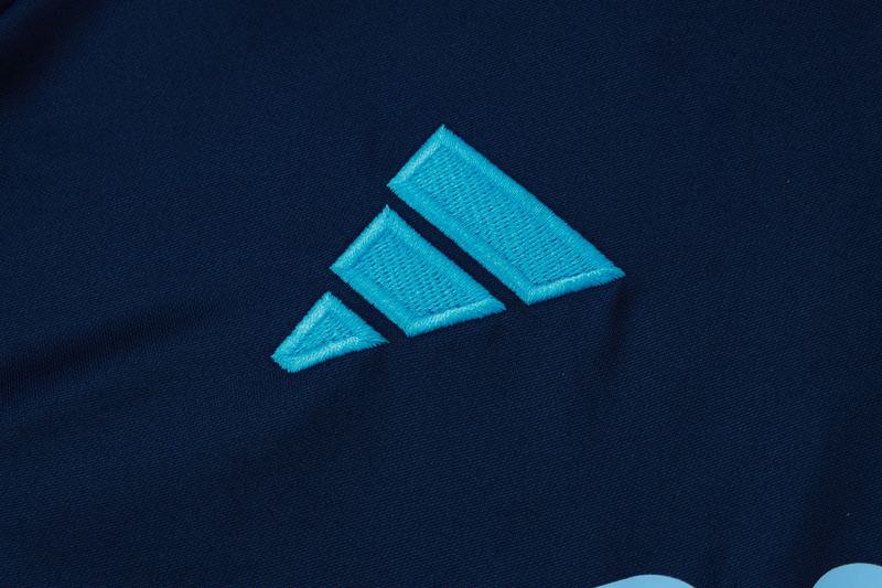 202526 Arsenal Royal blue Long-sleeved half-pull training kit Football team kit