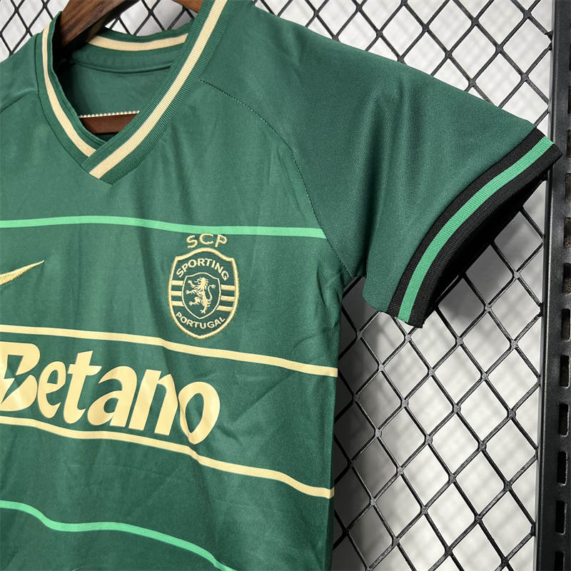 2024/25 Sporting CP Away jersey Kid Kits Size 16-28