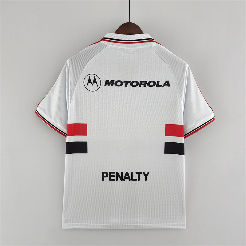 Retro 1999 sao paulo home jersey Fan Version