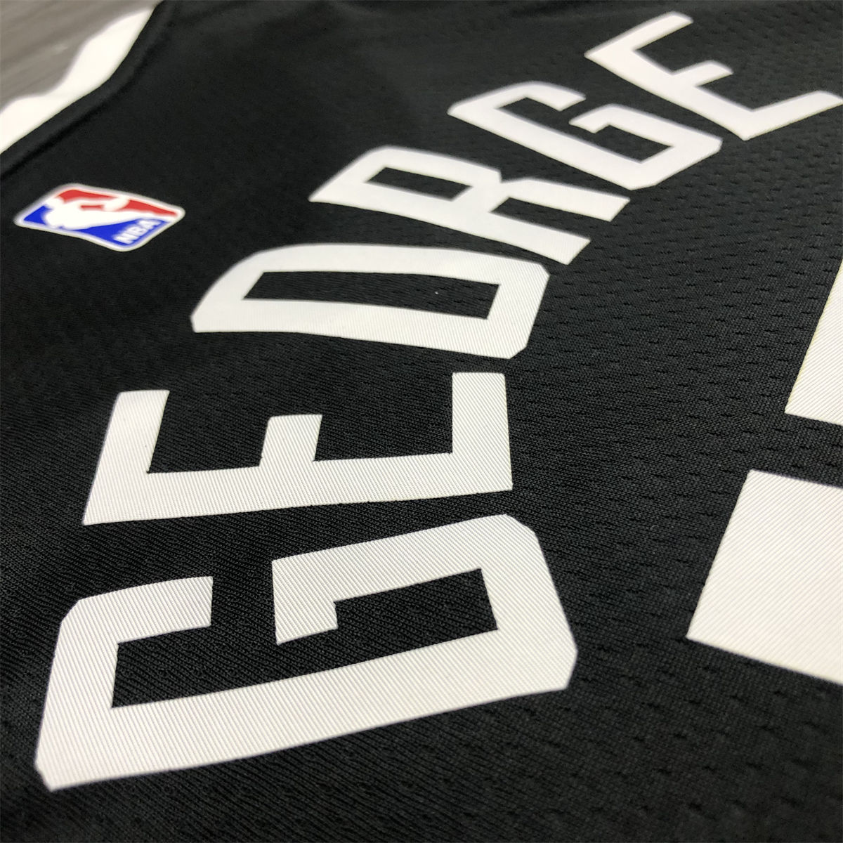 NBA Los Angeles Clippers V neck Black Jersey GEORGE#13 S-XXL
