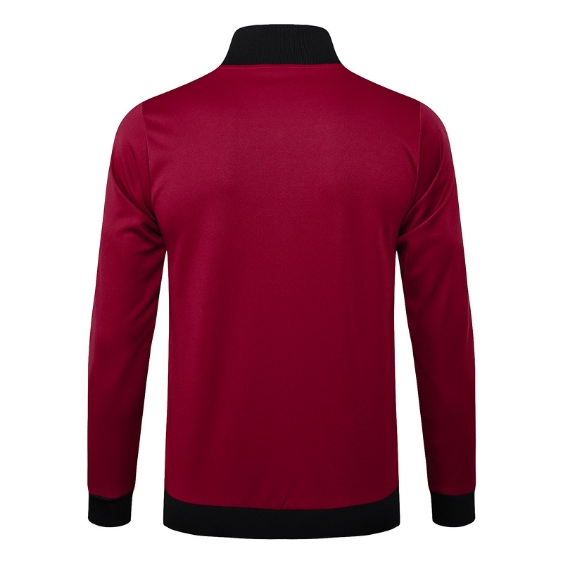 2024/25 Manchester United Red Jacket Training Suit Set Football Team Shirt Sports Fashion