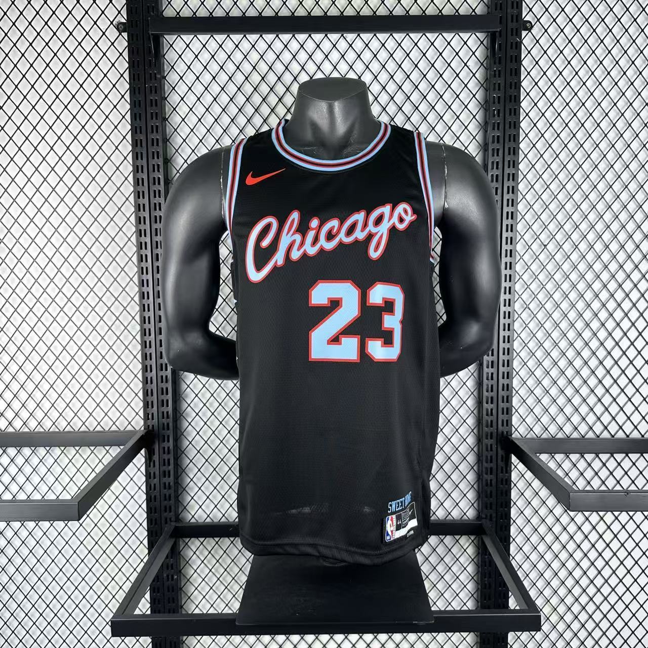 NBA Chicago Bulls 2026 City Edition Black Jersey JORDAN#23