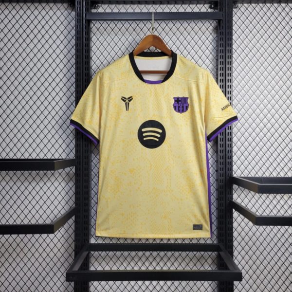 2025/26 Barcelona Away Mamba Series Kobe Bryant Joint Edition Jersey Fan Version
