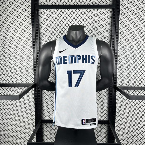 NBA Memphis Grizzies 2023 Round Neck White Jersey KAWAMURA#17 S-XXL
