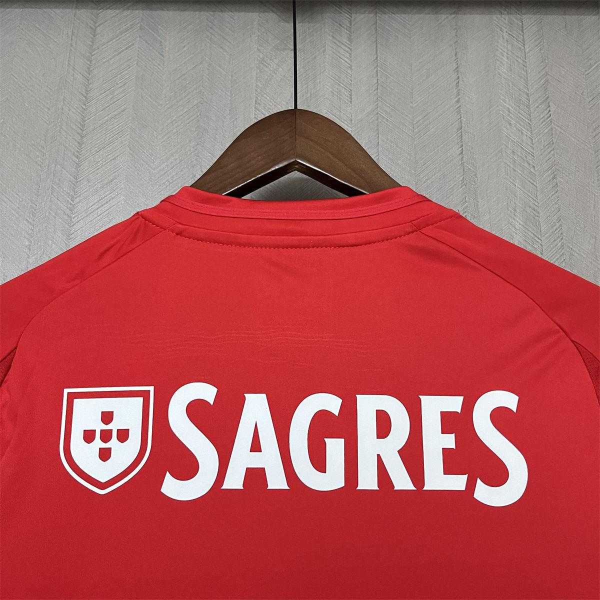 2024/25 Benfica Home Jersey Fan Version